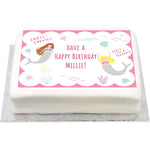 Personalised Photo Cake - Let's Be Mermaids