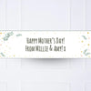 Rose Garden Personalised Party Banner Personalised Banner
