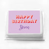 Personalised Birthday Cake - Modern Personalised Cake