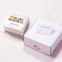 Personalised Slogan Gift Cake – Bright Dots Personalised Cake