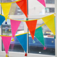 Rainbow Fabric Bunting (3m) General Party