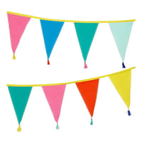 Rainbow Fabric Bunting (3m) General Party