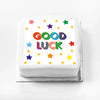 Personalised Slogan Gift Cake – Bright Stars Good Luck Without Name Personalised Cake