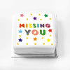 Personalised Slogan Gift Cake – Bright Stars Missing You Without Name Personalised Cake