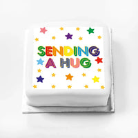 Personalised Slogan Gift Cake – Bright Stars Personalised Cake