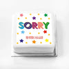 Personalised Slogan Gift Cake – Bright Stars Sorry With Name Personalised Cake