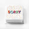 Personalised Slogan Gift Cake – Bright Dots Sorry Without Name Personalised Cake