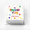 Personalised Slogan Gift Cake – Bright Stars Thank You With Name Personalised Cake