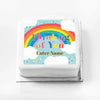 Personalised Slogan Gift Cake – Rainbow Blue Personalised Cake