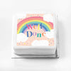Personalised Slogan Gift Cake – Rainbow Pink Well Done Without Name Personalised Cake