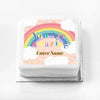 Personalised Slogan Gift Cake – Rainbow Pink You are Amazing With Name Personalised Cake