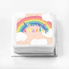 Personalised Slogan Gift Cake – Rainbow Pink You are Amazing Without Name Personalised Cake