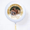 Personalised Photo Balloon – Gold Lustre Personalised Balloons